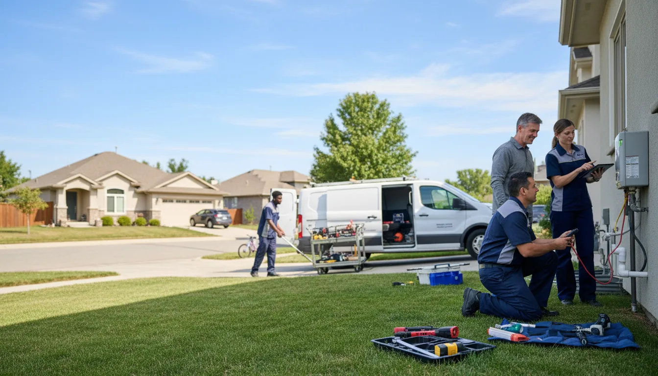 Tankless water heater service in Louisville, KY